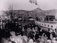 L'Alice e i sommergibili italiani a Saint John's di Terranova, luglio/agosto 1933.